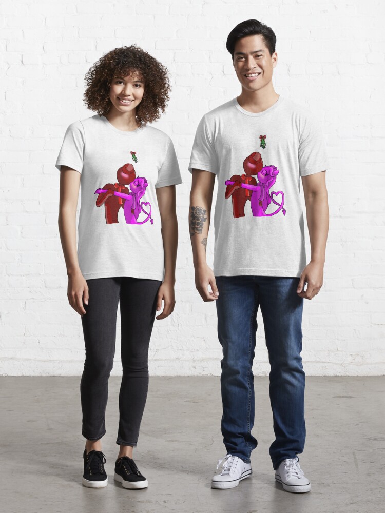 Red X Magenta Mistletoe (Rainbow Friends) Essential T-Shirt for Sale by  Deception The Shadow Dragon