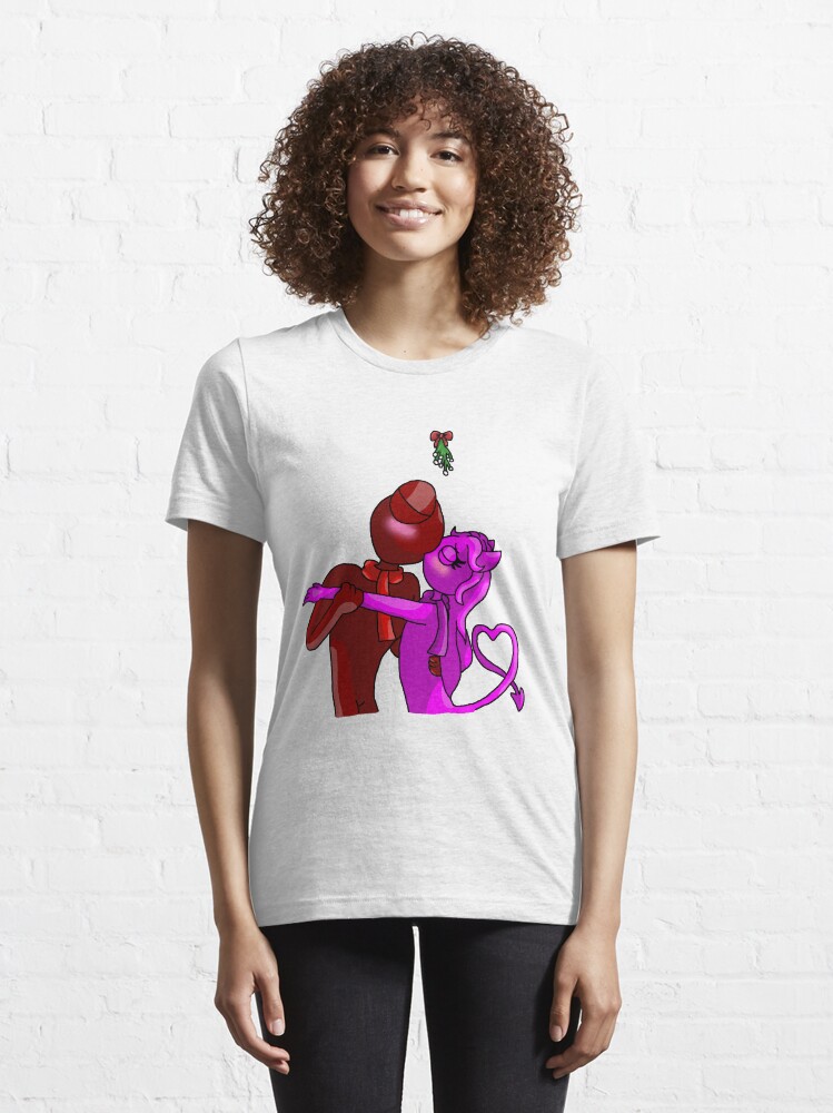 Red X Magenta Mistletoe (Rainbow Friends) Essential T-Shirt for Sale by  Deception The Shadow Dragon