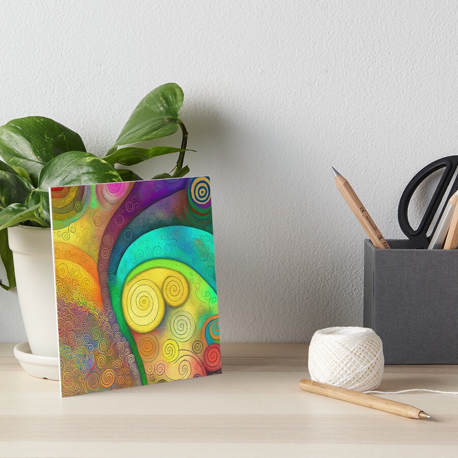Item preview, Art Board Print designed and sold by ThinkFunDesign.