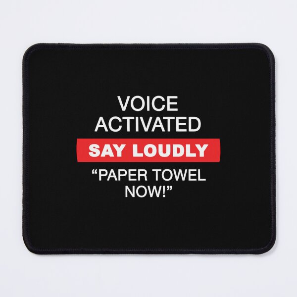 Item preview, voice activated-paper towel now    designed and sold by sipien.