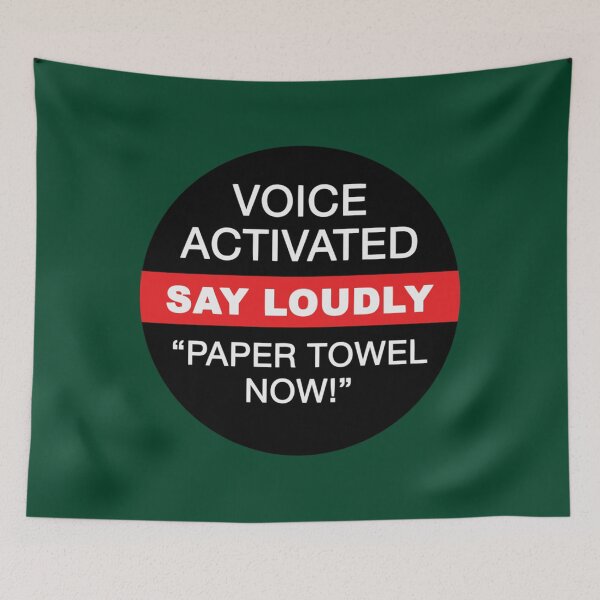 Item preview, voice activated-paper towel now    designed and sold by sipien.