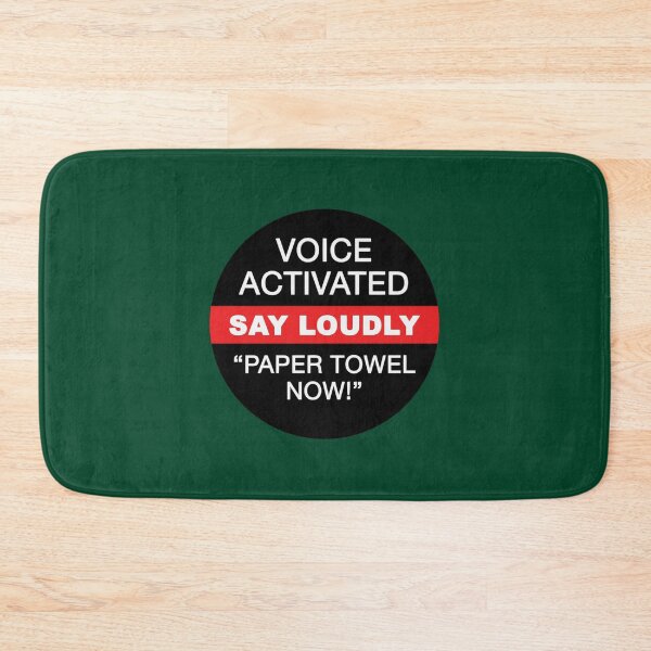 Item preview, voice activated-paper towel now    designed and sold by sipien.