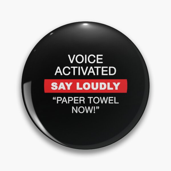 Item preview, voice activated-paper towel now    designed and sold by sipien.