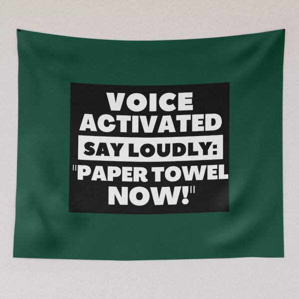 Item preview, Voice activated, say loudly paper towel now         designed and sold by sipien.