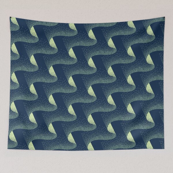 Item preview, Aurora Embroidery / repeat pattern designed and sold by Markéta Stengl.