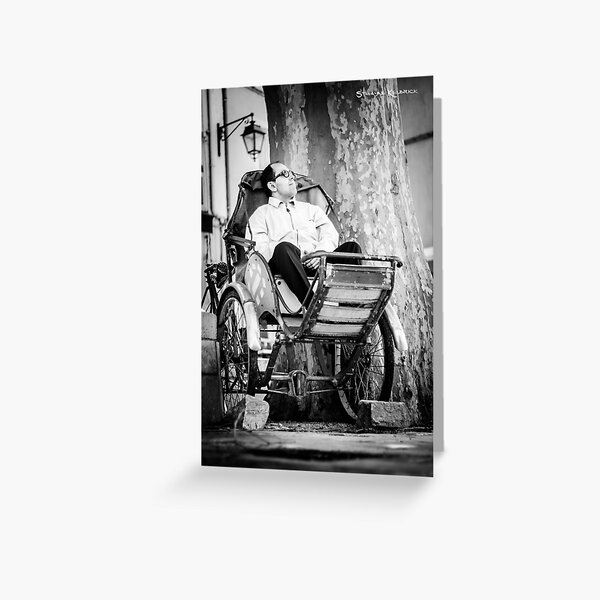 Pouss Pouss Man Greeting Card