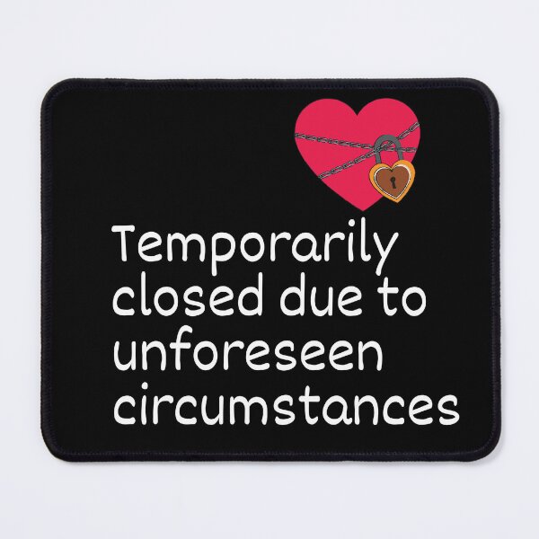 Item preview, Locked heart unforeseen circumstances designed and sold by R2Dsign.