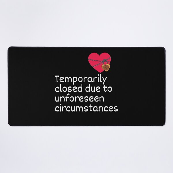 Item preview, Locked heart unforeseen circumstances designed and sold by R2Dsign.