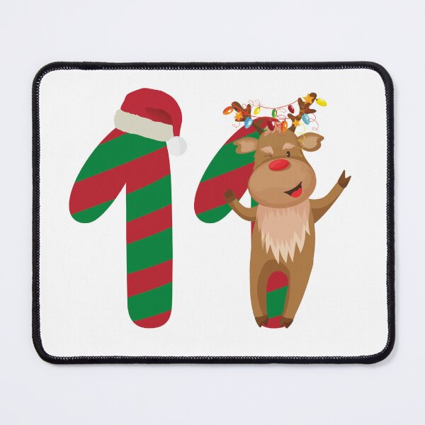 Item preview, Christmas Number 11. Advent Calendar Number designed and sold by trendingatees.