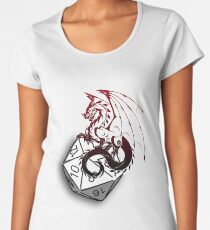 Camiseta premium de cuello ancho Haga su elección