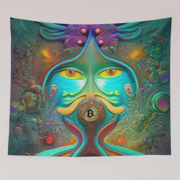Item preview, Bitcoin AI Art Crypto AI Art Cryptocurrency Art designed and sold by tpixx.
