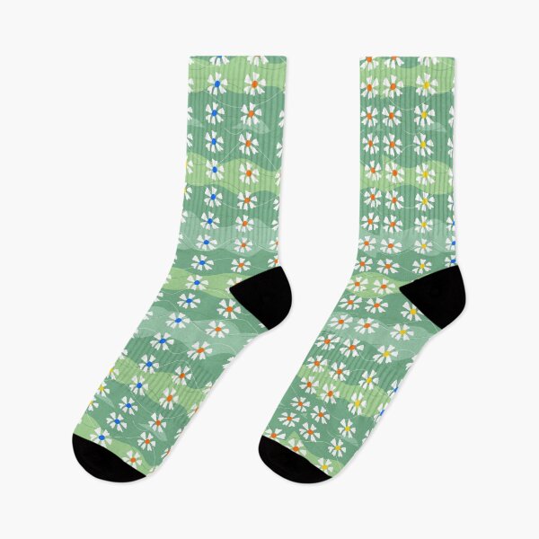 Item preview, Jasmines on waves sage green colours  designed and sold by DreamKaracters.
