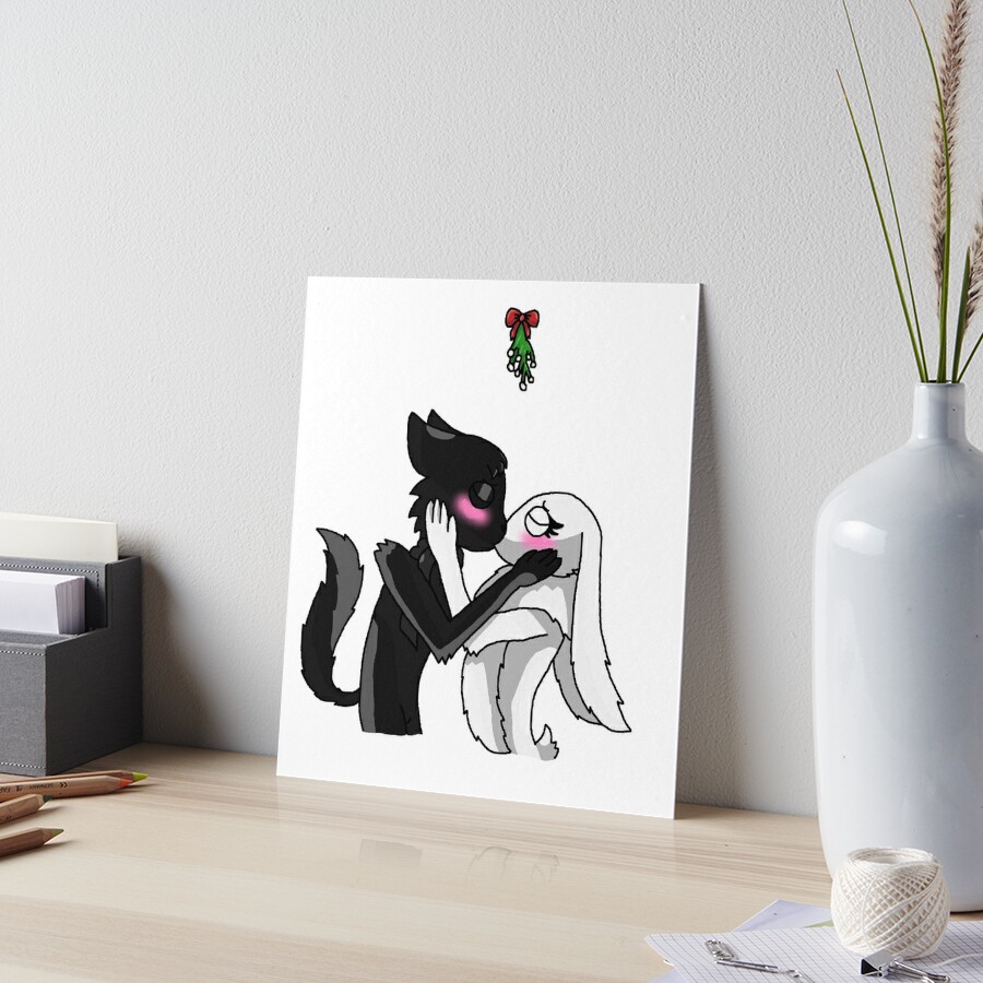 Black X White Mistletoe (Rainbow Friends)