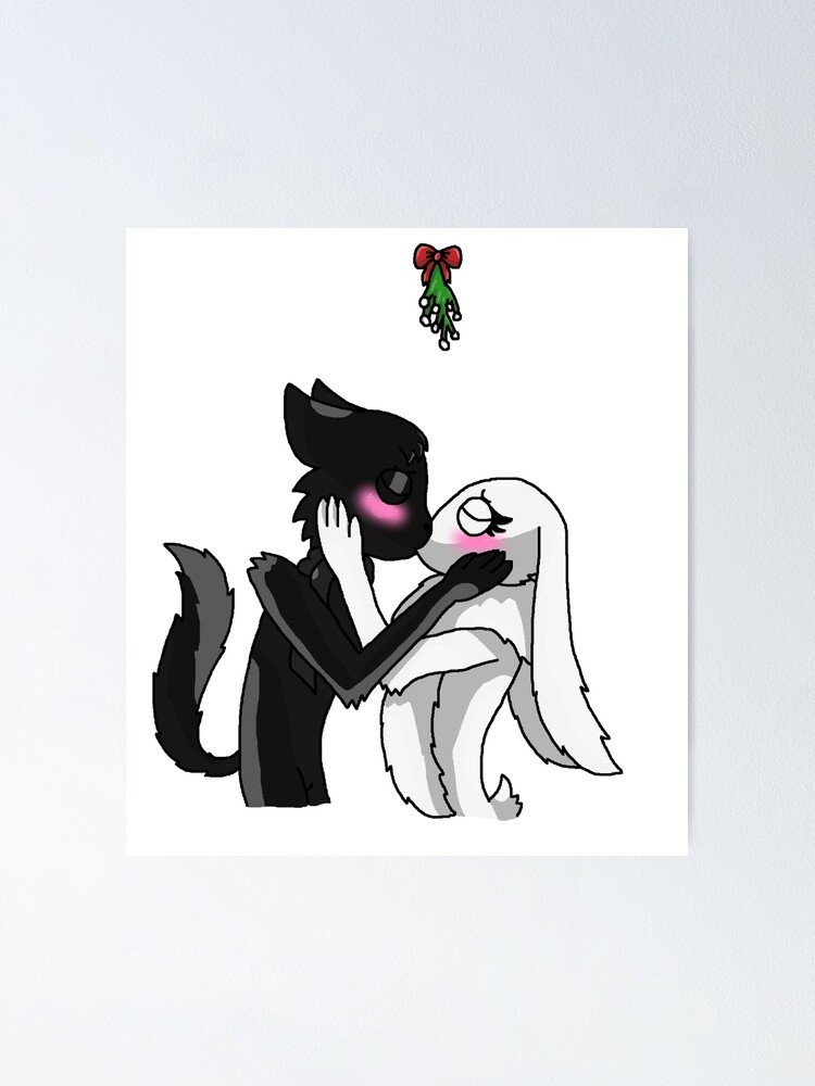 Red X Magenta Mistletoe (Rainbow Friends) Poster for Sale by Deception The  Shadow Dragon