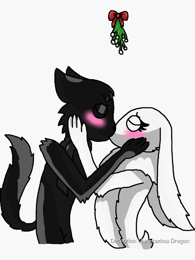 Green X Pink Mistletoe (Rainbow Friends) Canvas Print for Sale by  Deception The Shadow Dragon