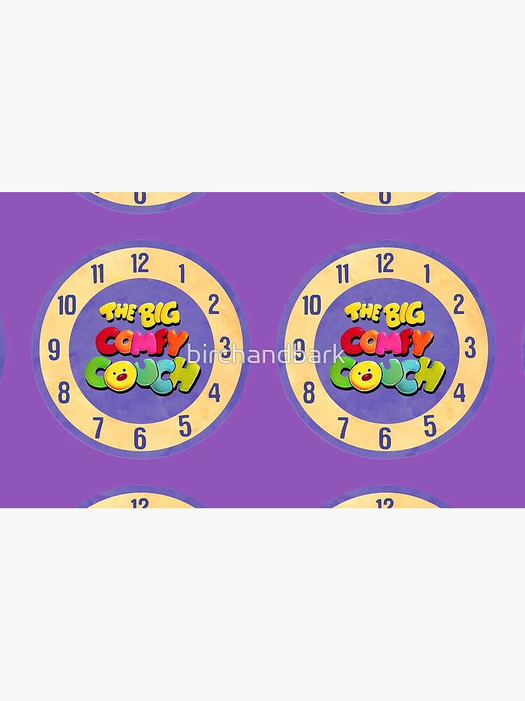 The Big Comfy Couch Clock Mug By Birchandbark Redbubble