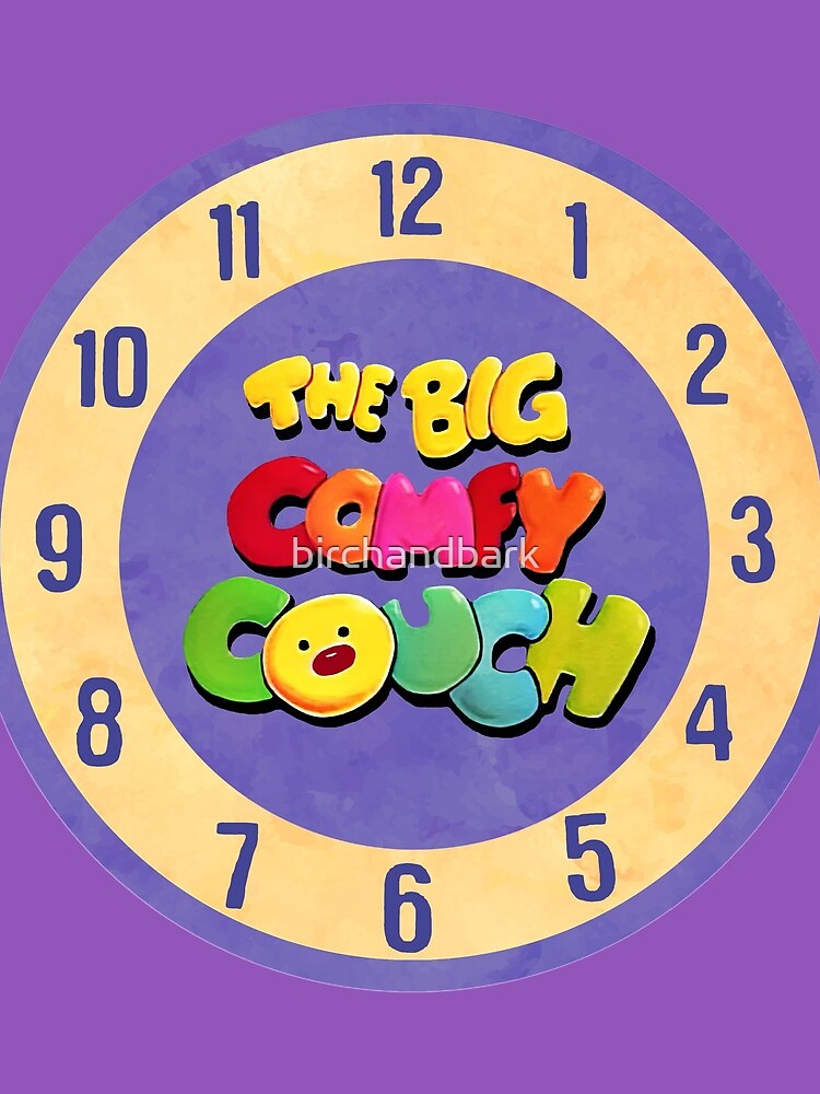 The Big Comfy Couch Clock by birchandbark