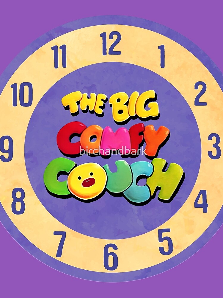 The Big Comfy Couch Clock by birchandbark