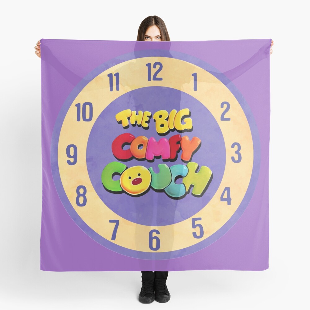 The Big Comfy Couch Clock Scarf
