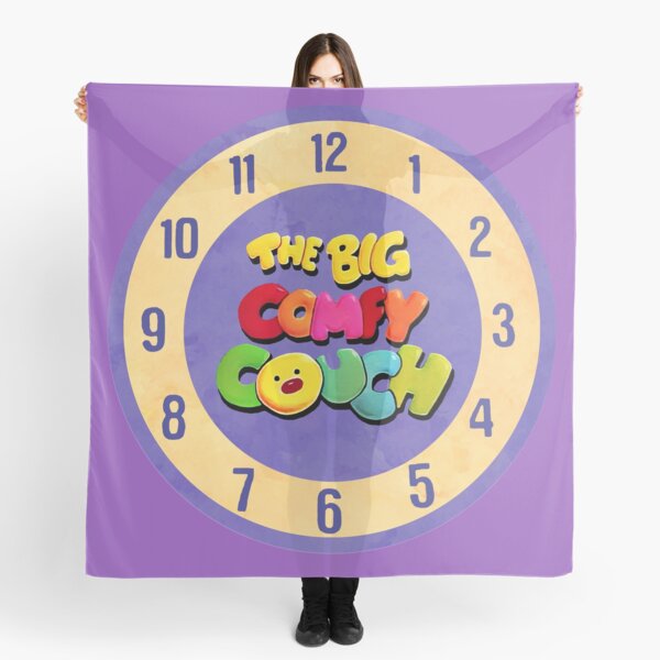 Item preview, The Big Comfy Couch Clock designed and sold by birchandbark.