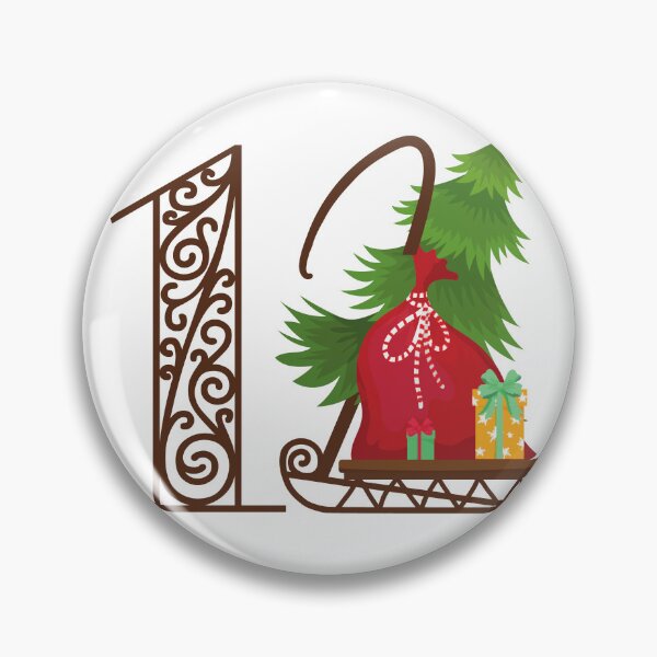 Item preview, Christmas Number 12. Advent Calendar Numbers designed and sold by trendingatees.