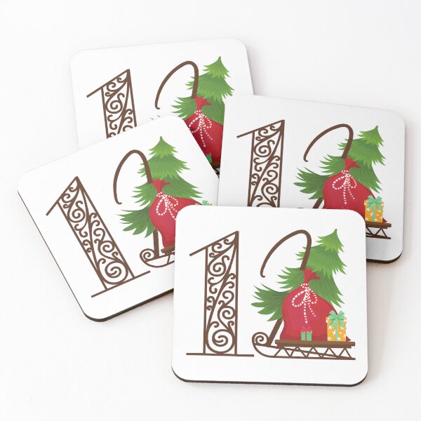 Item preview, Christmas Number 12. Advent Calendar Numbers designed and sold by trendingatees.