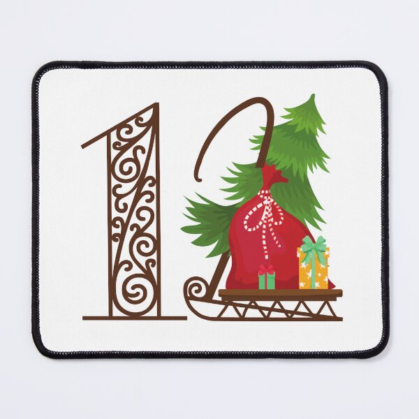 Item preview, Christmas Number 12. Advent Calendar Numbers designed and sold by trendingatees.