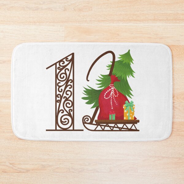 Item preview, Christmas Number 12. Advent Calendar Numbers designed and sold by trendingatees.