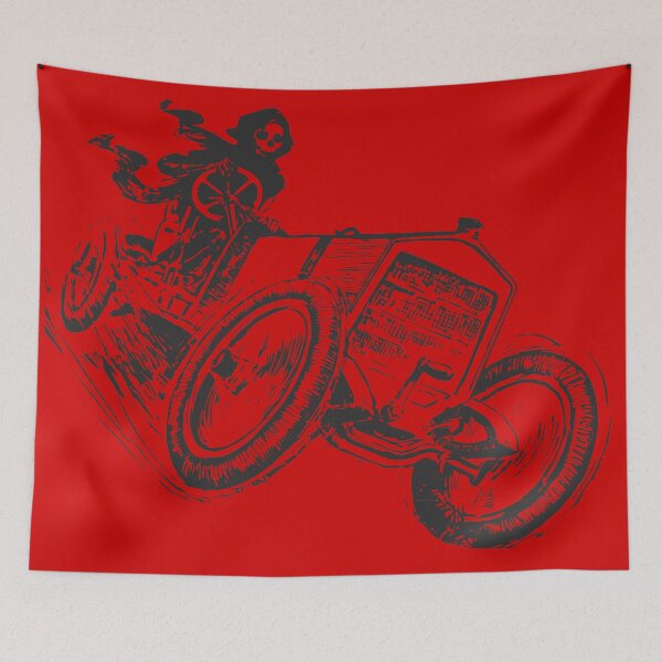 Item preview, death rides on designed and sold by B0red.