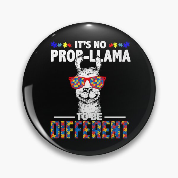 Item preview, Llama autism awareness boy girl kid to be different designed and sold by gastonfongemie.