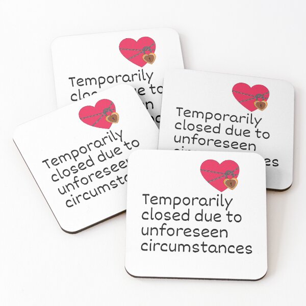 Item preview, Locked heart unforeseen circumstances designed and sold by R2Dsign.