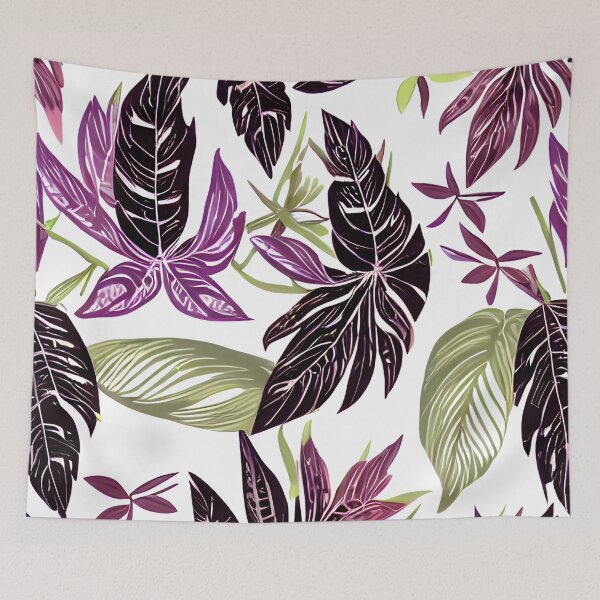 Item preview, monstera leaf pattern floral #4 designed and sold by supeart.