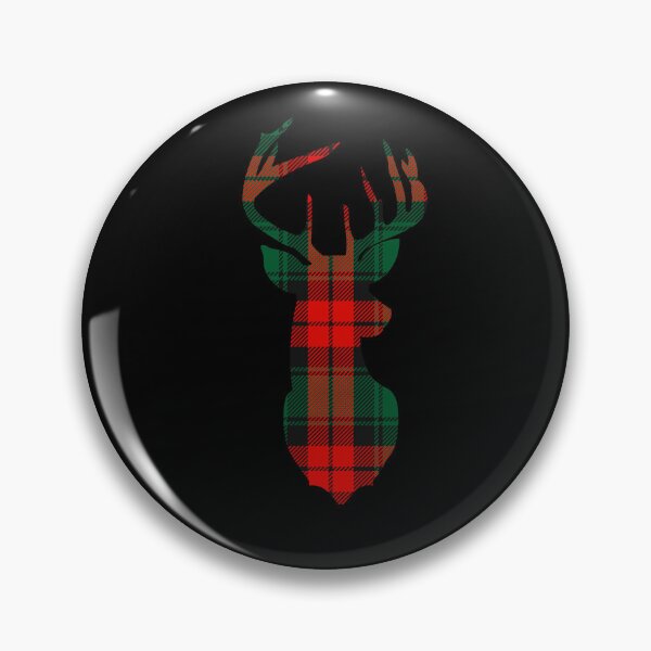 Item preview, Classic Christmas Deer Tartan Plaid designed and sold by Urosek.