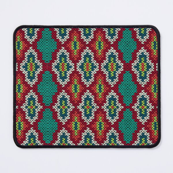 Item preview, Tribal Kilim Embroidery: Colorful Geometric Woven Folk Pattern designed and sold by Art-PraveenRai.