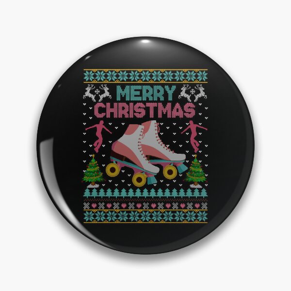 Item preview, Roller skate girl women derby ugly christmas sweaters  designed and sold by gastonfongemie.