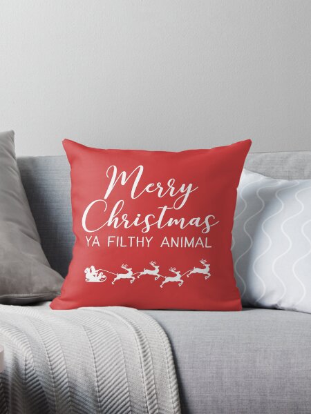 Item preview, Merry Christmas ya filthy animal designed and sold by birchandbark.