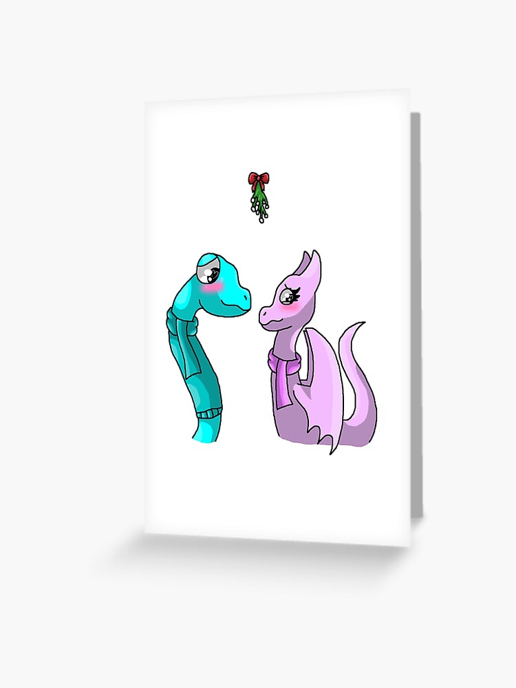 Green X Pink Mistletoe (Rainbow Friends) | Photographic Print