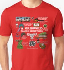 Christmas Vacation Collage Unisex T-Shirt