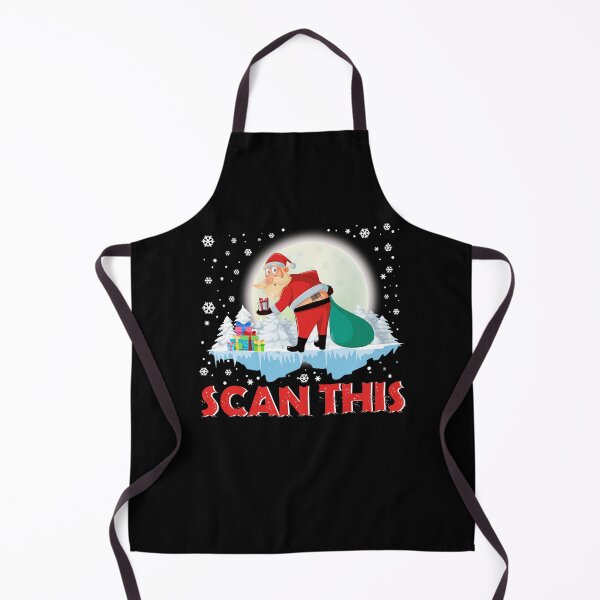 Item preview, Scan this santa claus butt postal worker funny christmas designed and sold by gastonfongemie.