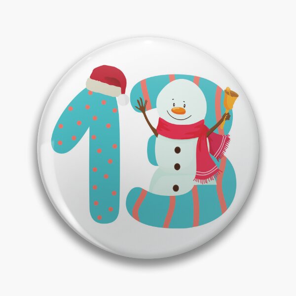 Item preview, Christmas Number 13. Advent Calendar Number 13 designed and sold by trendingatees.