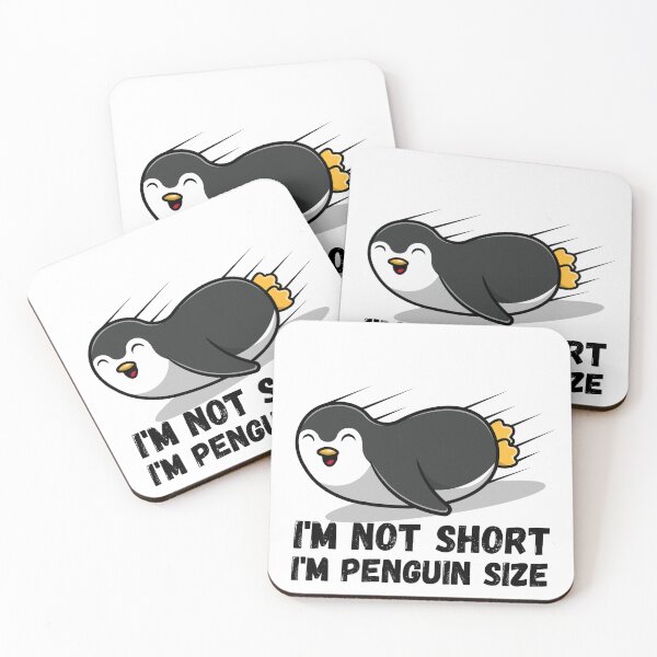 Item preview, I'M NOT SHORT IM PENGUIN SIZE designed and sold by Nicet-shirt1.