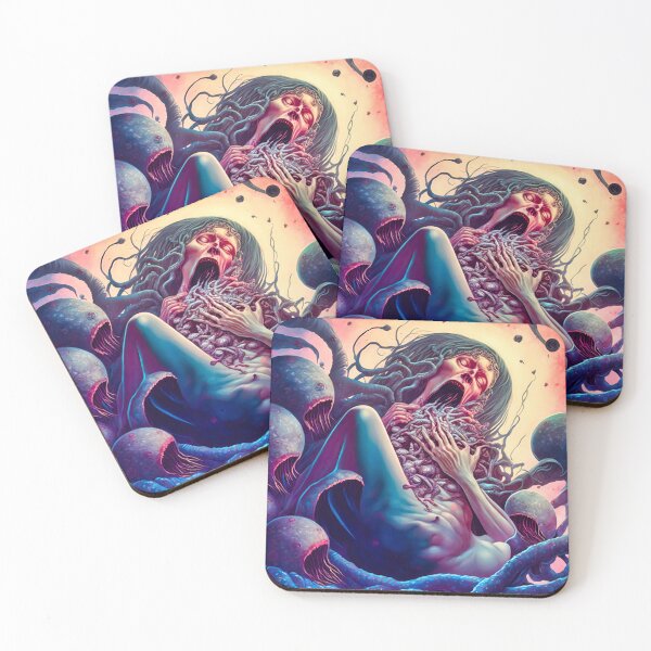 Item preview, Woman giving birth to an Alien #2 designed and sold by Gallery of Weirdness.