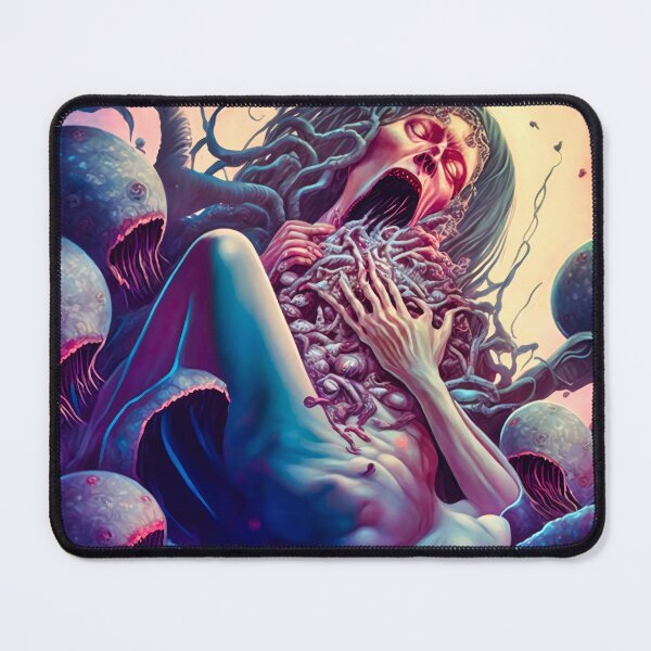Item preview, Woman giving birth to an Alien #2 designed and sold by Gallery of Weirdness.