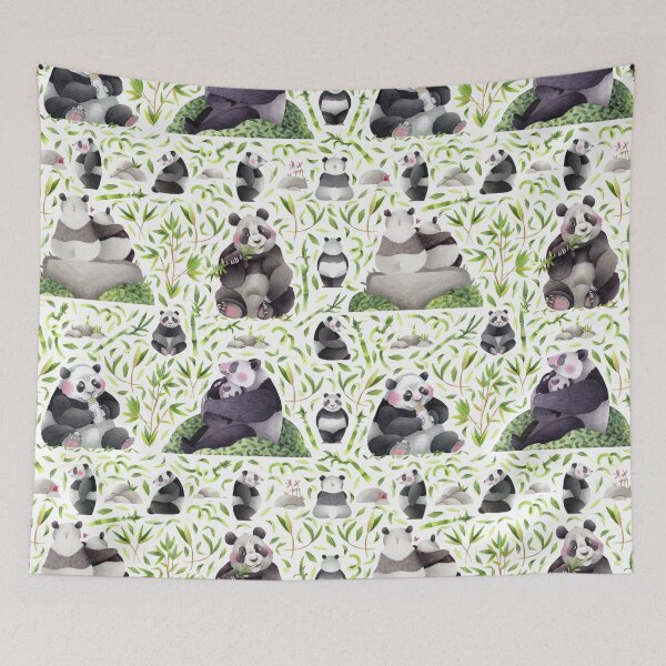 Item preview, Panda pattern designed and sold by adeillustrator.