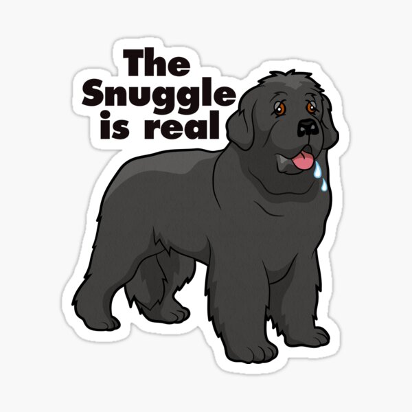 The Snuggle is Real Sticker