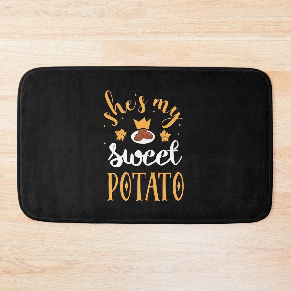 Item preview, She s my sweet potato i yam thanksgiving matching couple | Happy Thanksgiving matching couple sayings and quotes | gifts for thanksgiving matching couple designed and sold by ThanksVibe.