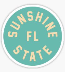 Pegatina Sunshine State - Florida