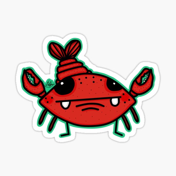 "Lobster Man" Sticker for Sale by LucyAnneWH Redbubble