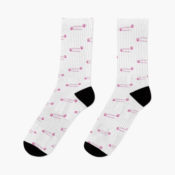 Item preview, Best Friend Paw Print Pink Statement designed and sold by kavanaghdesigns.