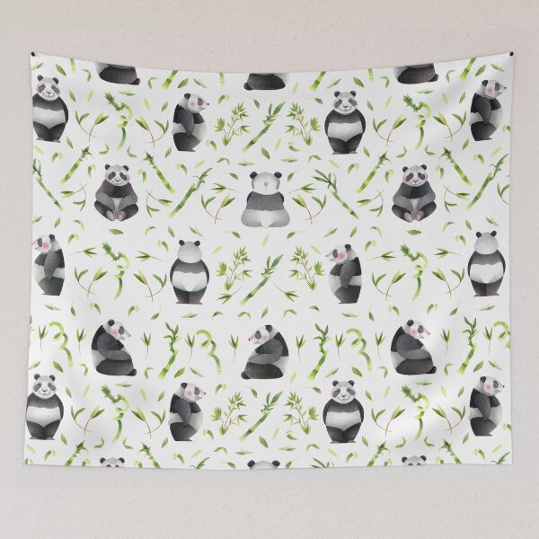 Item preview,  Panda pattern 03 designed and sold by adeillustrator.